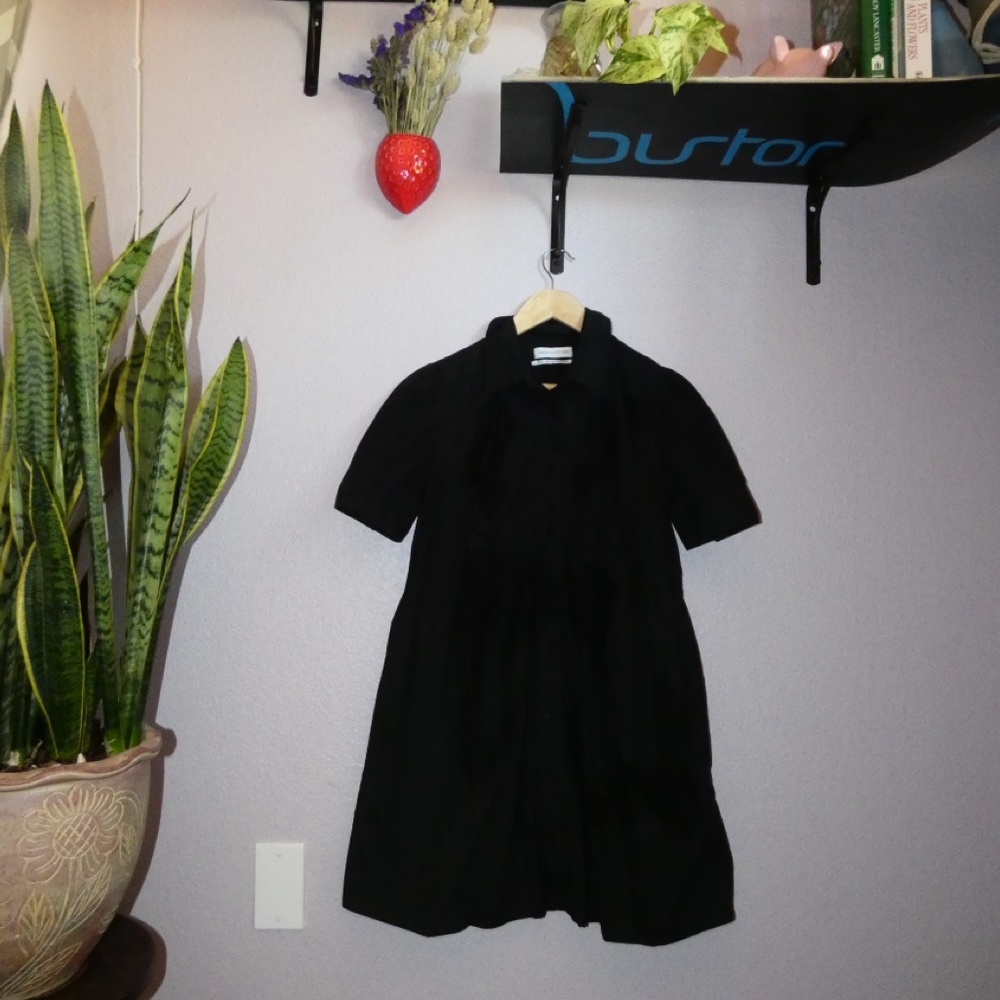 Urban outfitters black shirt dress